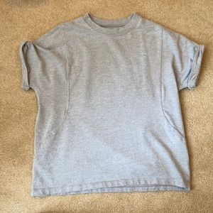light grey TOPSHOP short sleeve tee